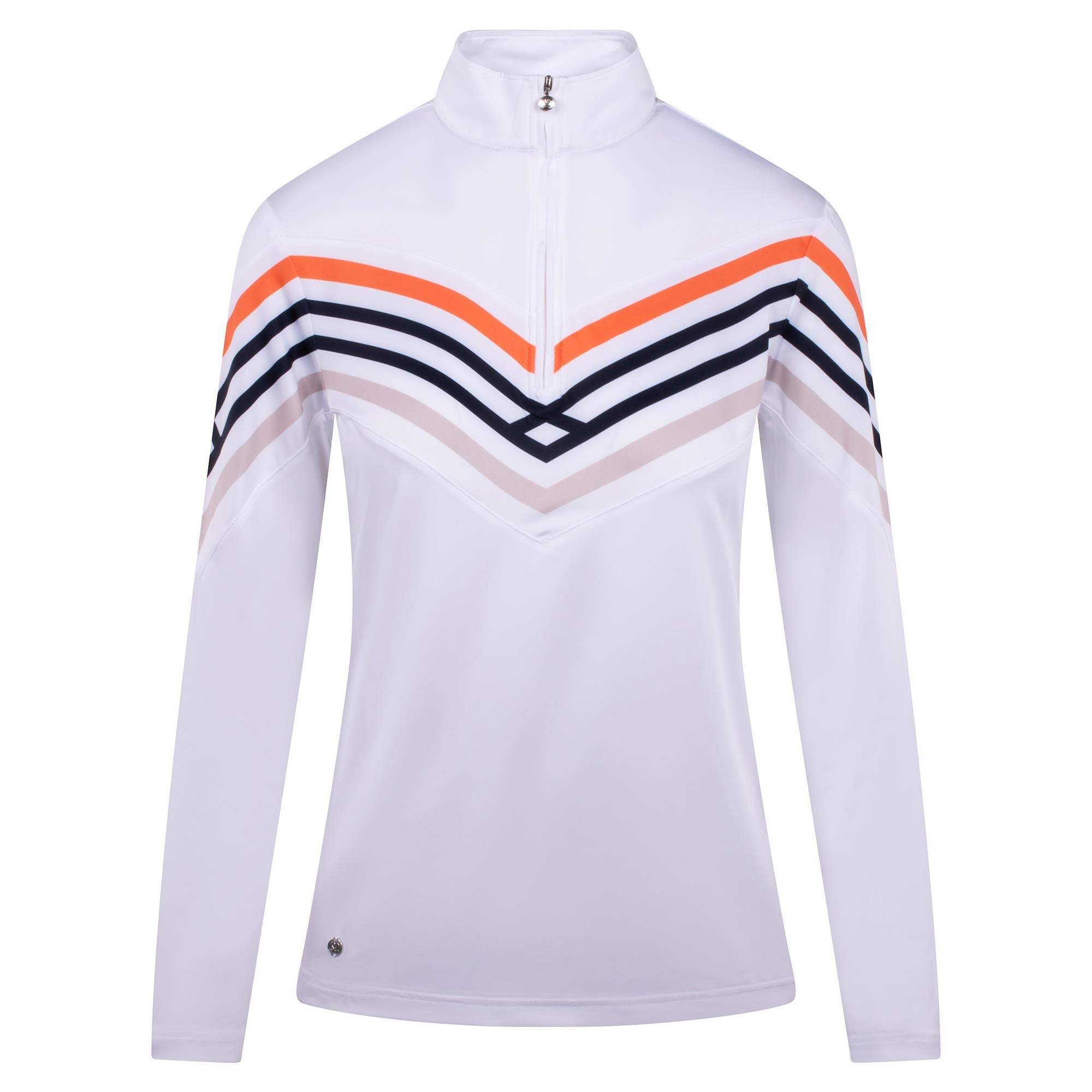 Daily Sports Halifax Ladies Light Golf Mid Layer White